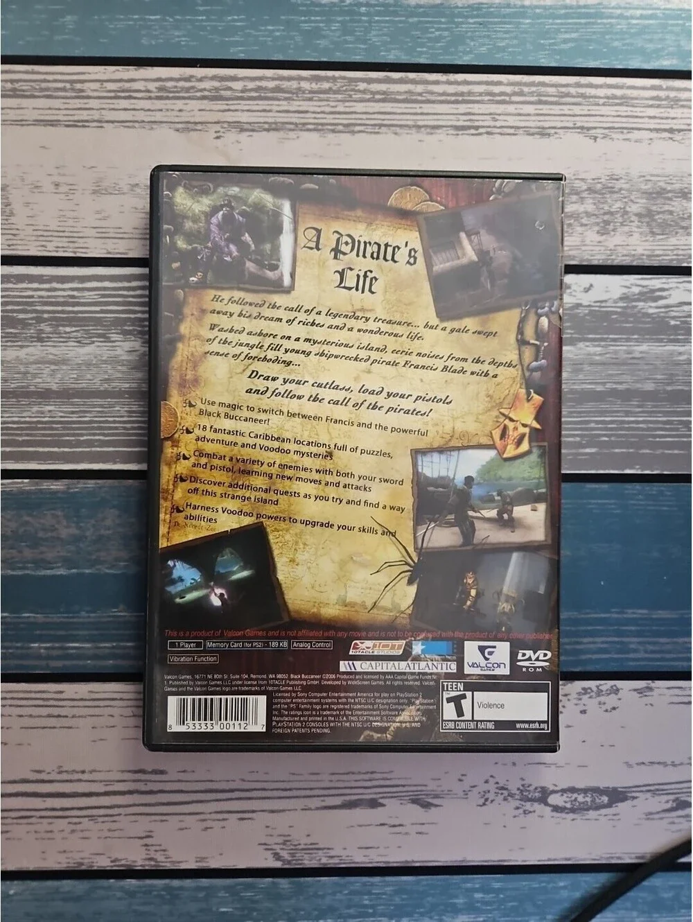 Pirates: Legend of the Black Buccaneer (Sony PlayStation 2, 2006)